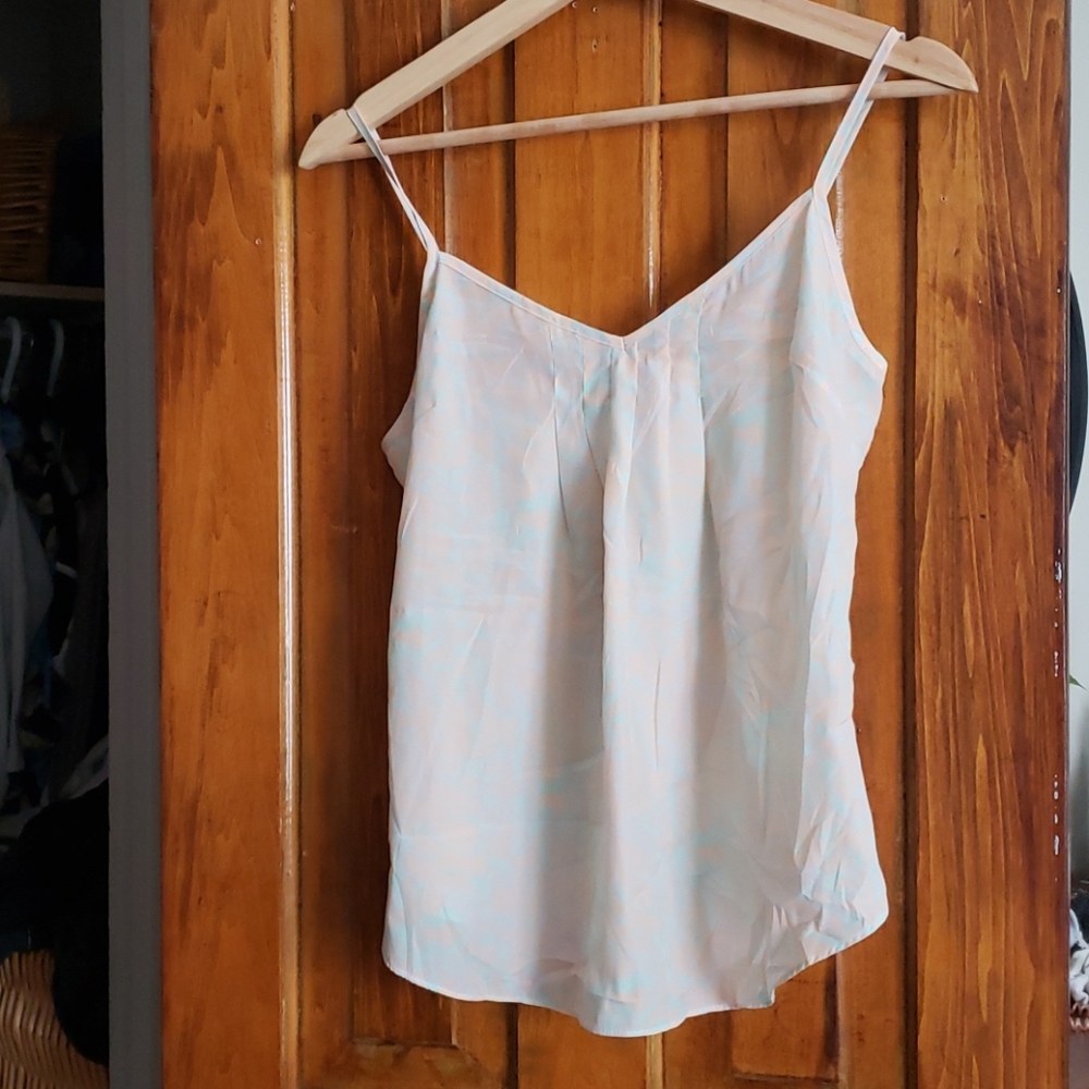Talula cinched watercolour pattern cami
